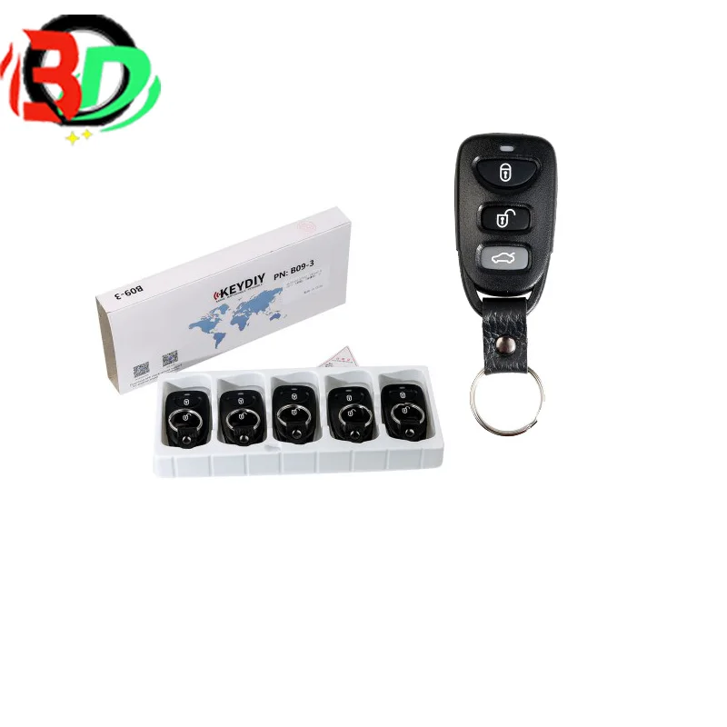 KEYDIY B09-3 ключ для hyundai/Kia стиль серии B пульт дистанционного управления ключ для KD900/KD900+/URG200 ключ программист 5 шт./лот