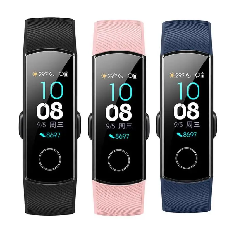 huawei Honor Band 4 смарт-браслет Amoled цветной 0,9" сенсорный экран водонепроницаемый плавающий осанки Обнаружение пульса сна оснастка