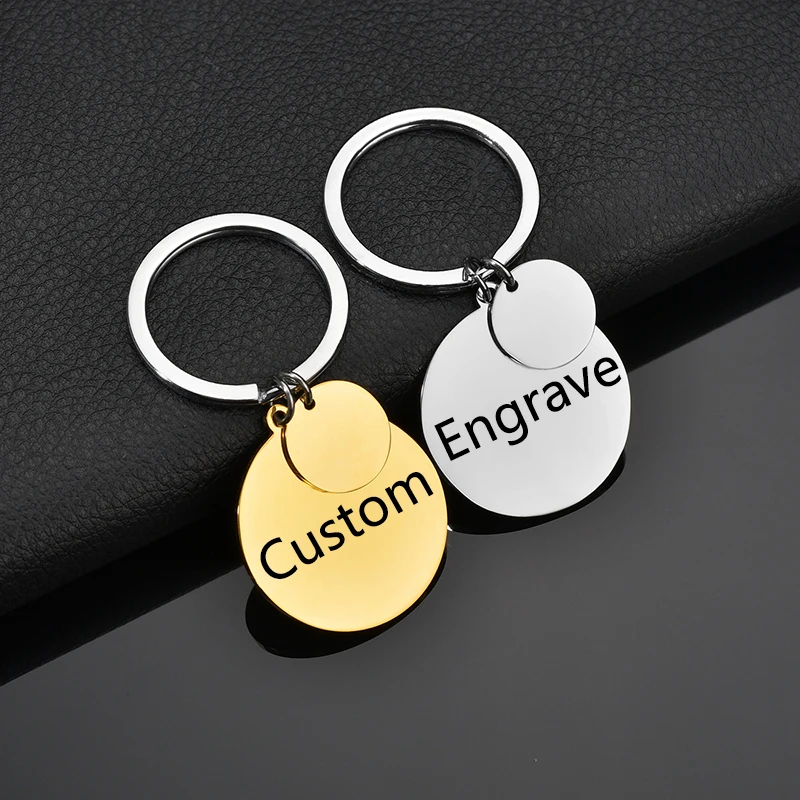 Брелок ELSEMODE из нержавеющей стали с индивидуальной гравировкой на день рождения