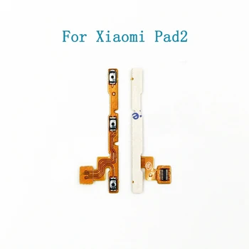 

10pcs/lot Switch Power On Off Key Flex Cable Ribbon Volume Power Up Down Button Cable Replacement Part For Xiaomi Pad2