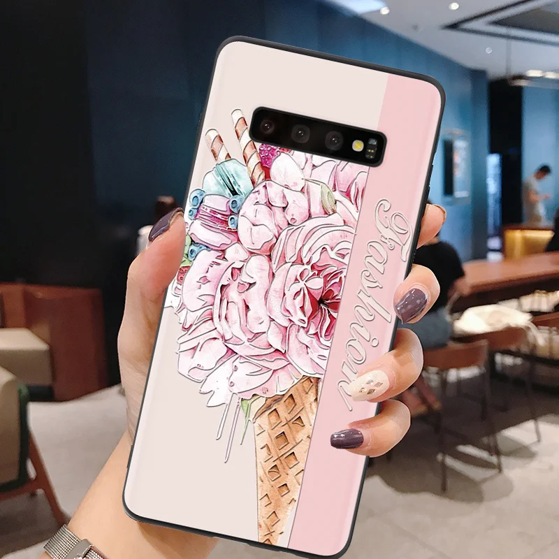 Роскошные 3D крышка тиснения для samsung Galaxy A20e A70 A40 A50 A60 A30 A10 A3 A5 A7 A9 A6 A8 плюс S10 плюс S10e чехлы - Цвет: bjlhua