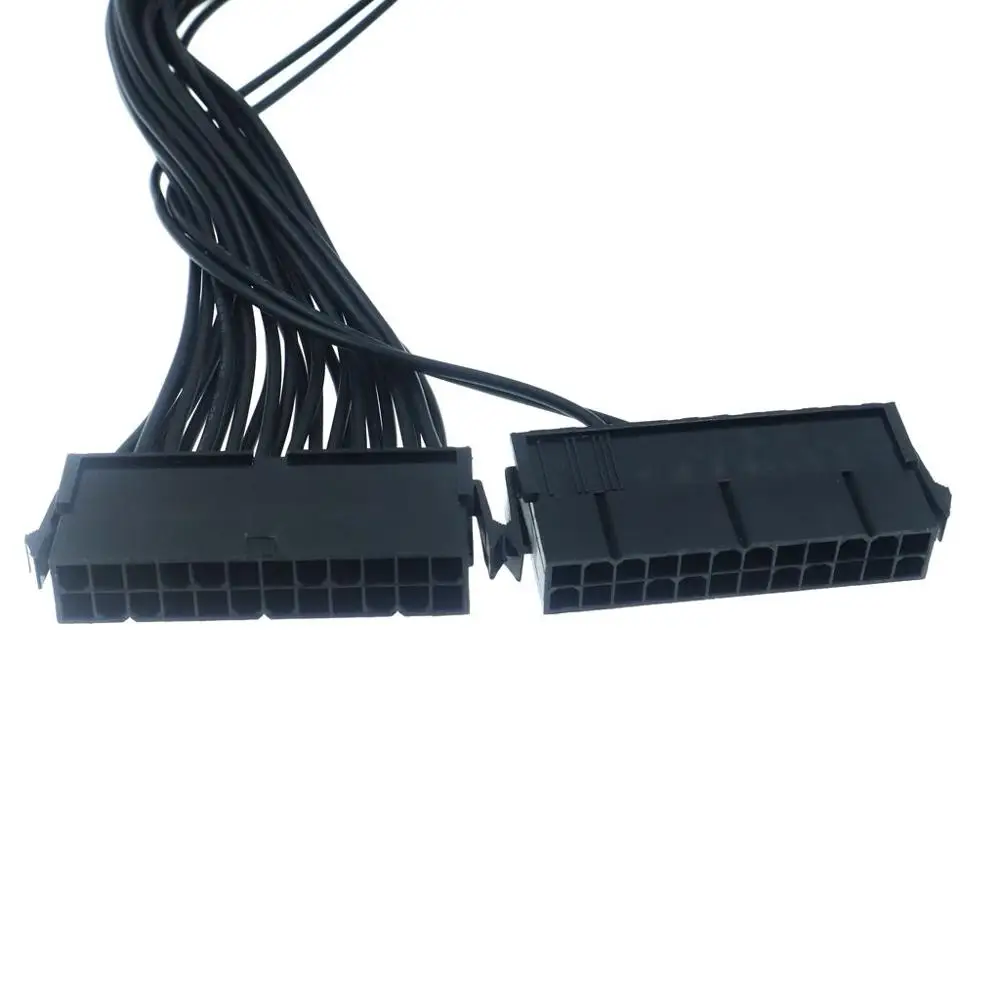 30cm ATX 24Pin 20+4pin Power Supply Synchronizer Dual PSU Power Supply Adapter Cable For Mining Miner New Upgrade