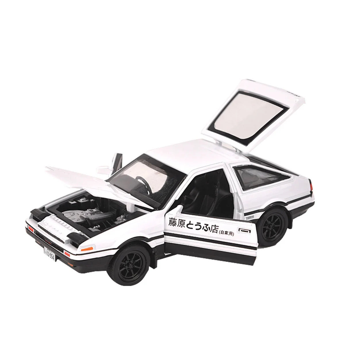 Модель автомобиля Initial D AE86 1:28 из сплава аниме мультяшный Форсаж за отталкивающий