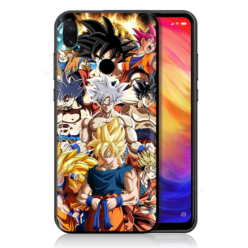 Чехол Dragon Ball Saiyan Goku для Xiao mi Red mi Note 8 mi 3 6 8 9 A1 A2 A3 8A 6X9 T CC9 Lite SE Pro Max F1 10