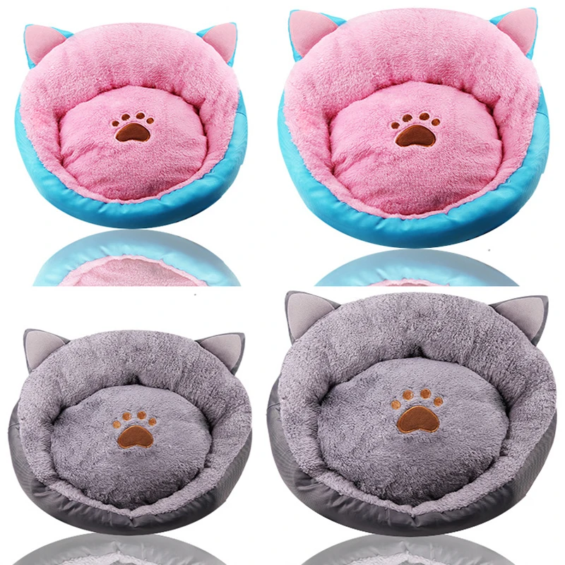 Pet Super Soft Dog Bed Washable Long Plush Dog Kennel Deep Sleep Dog House Velvet Mats Sofa For Dog Chihuahua Dog Basket Pet Bed