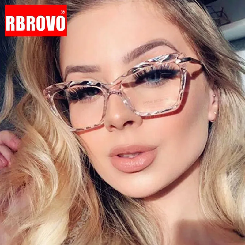 Оправа для очков RBROVO в стиле ретро мужчин и женщин оправа кошачьи глаза