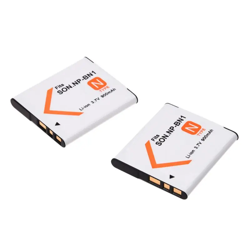 2 хкамера Батарея для sony NP-BN1 NPBN1 DSC-TX7 W310 W330 W350 DSC-T99