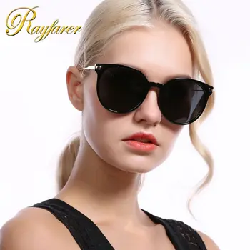

Women Polarized Mirror Metal Sunglasses Eyewear UV400 Black Gray Brown Red RFT201952N