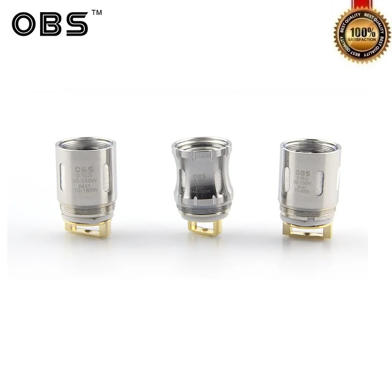 Оригинал OBS V Tank 6 мл Vape Tanks боковое наполнение 5 2 электронная сигарета атомайзер