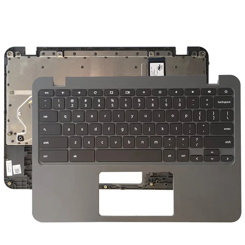 

NEW Laptop Palmrest Upper Case With Keyboard For Acer Chromebook C731 C731T 6B.GM9N7.017-1 Black