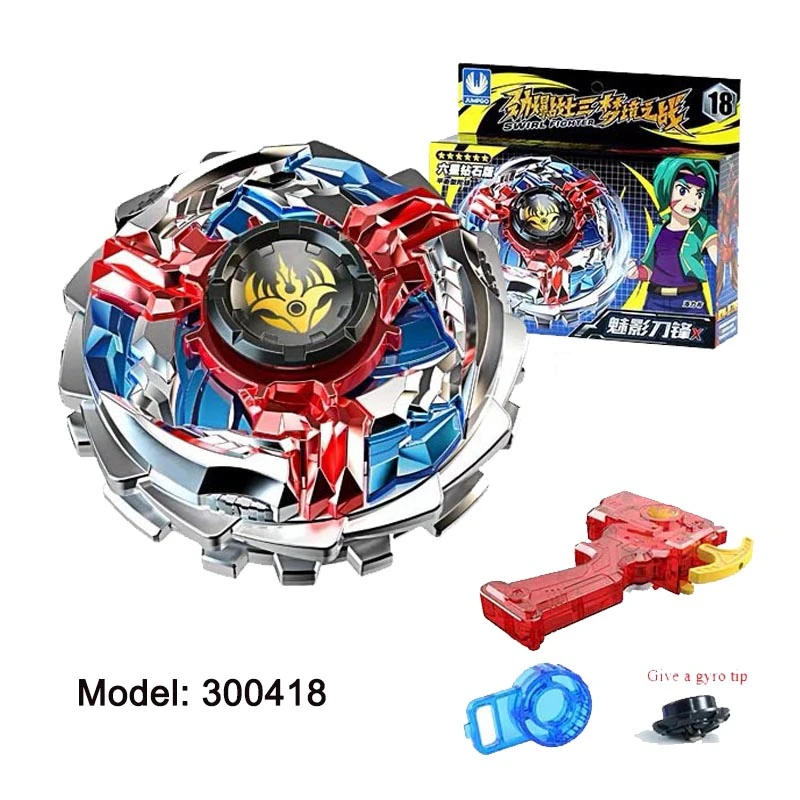 Beyblade Burst Gt 3004 20 Beast claw X Toys однослойный двойной гироскоп волчок из металлического