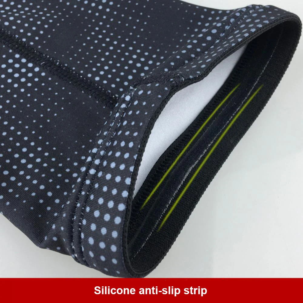 Sport Arm Warmers Non-Slip Cycling Arm Sleeve Elastic Compression Anti-Sunburn Long Sleeve Tennis Running Basketball Accessories
