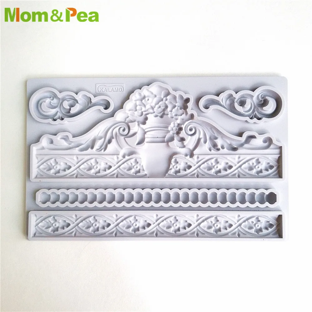 Силиконовая форма для украшения торта Mom & Pea GX284|Формы тортов| |