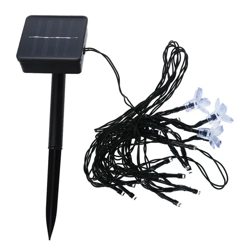 

Solar Power 20 LED String Fairy Lights Outdoor Party
