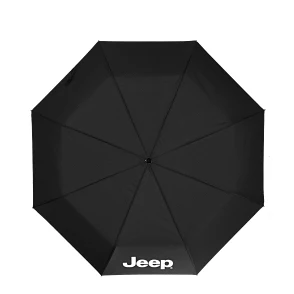 Jeep Горячая продуктов полностью автоматический зонтик Специальный зонтик три сложения зонтик высокого класса символ джип автомобиль зонтик - Цвет: Jeep