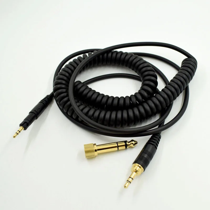 IG Headphone Adapter Spring o Cable Cord Wire DIY Replacement for ATH M50X ATH M40X HD518 HD598 HD595 Headset