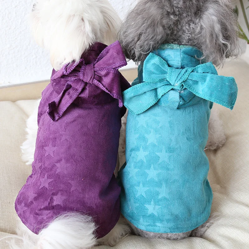 Зимняя Новинка, теплый жилет для собак с капюшоном и темным рисунком звезд, для любителей собак, три цвета, размеры Xs-xl, куртки для собак