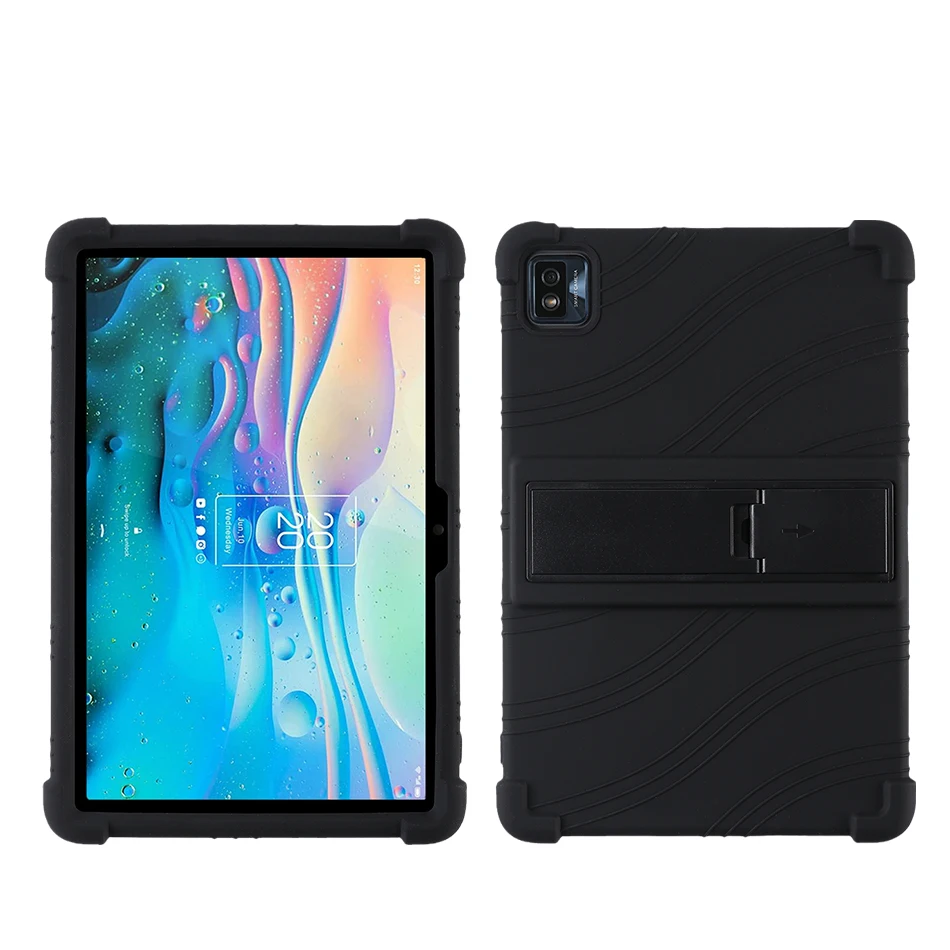 Children's Soft Silicone Stand Case for 10-Inch Tablets - Durable and Protective