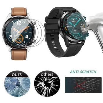 

3/5pcs Tempered Glass for Huawei Watch GT 2 (46mm) Screen Protector Explosion Proof Protective Film Smart watch accessories