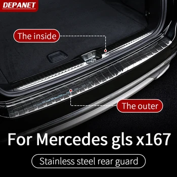 

Trunk trim strip For Mercedes gls w167 gls carbon gls 2020 gls 450 450 500 exterior decoration accessories