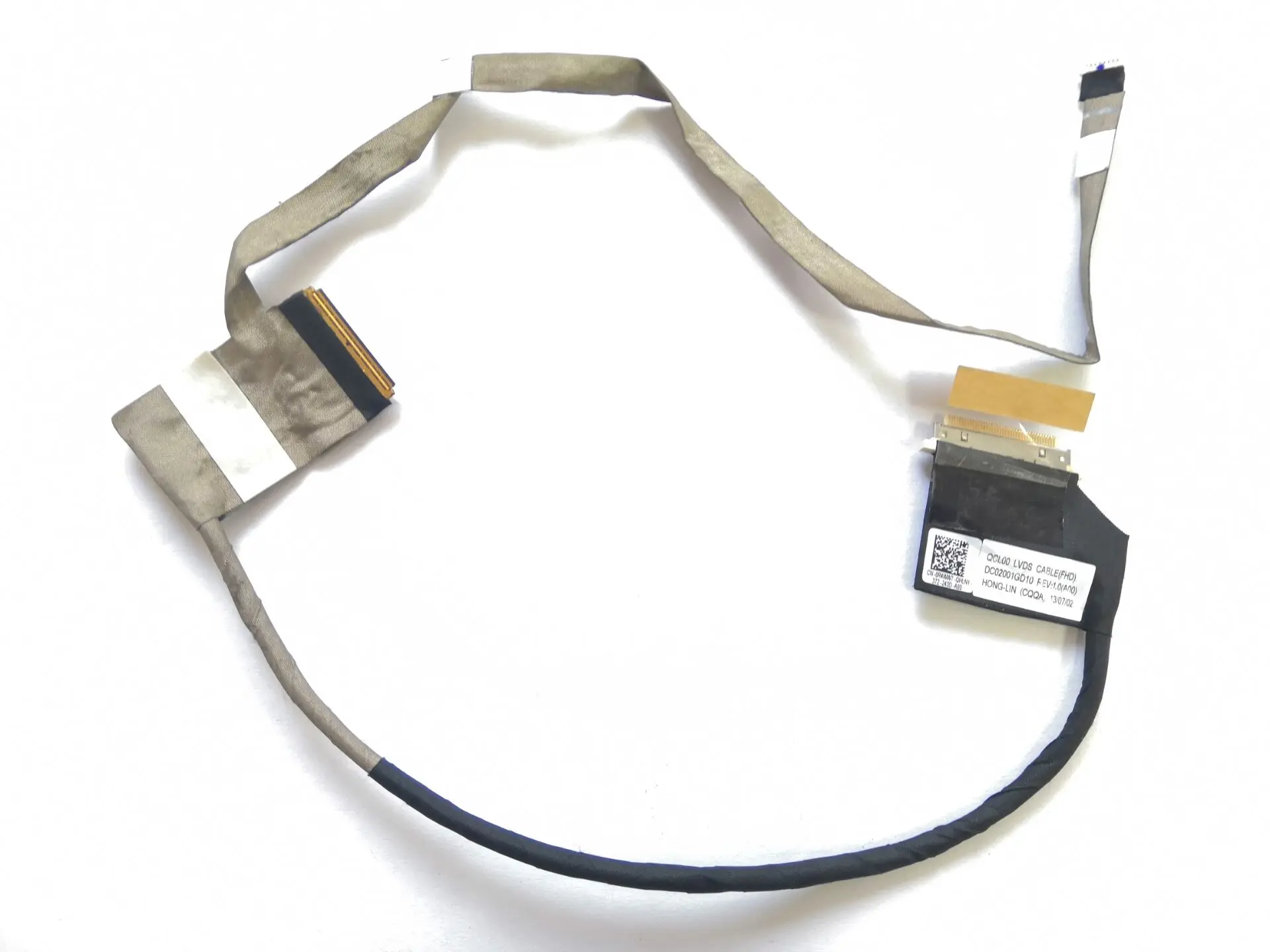 Новый светодиодный ЖК-кабель LVDS для DELL Inspiron 15R 5520 5525 7520 M521r 1920*1080 FHD 0R4WW7 DC02001GD10