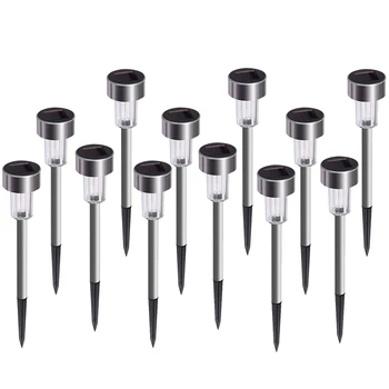 

Solar Garden Lights Outdoor, Solar Lights Outside Solar Powered Garden Lights for Driveway, Path, Pond 12Pack