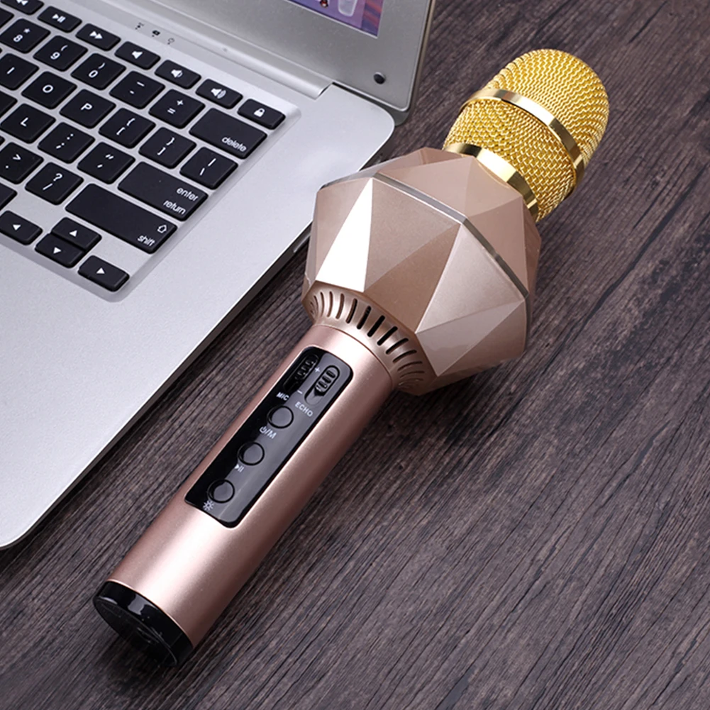 K7 караоке микрофон беспроводной Bluetooth динамик Многофункциональный портативный умный микрофон ручной микрофон Запись микрофон