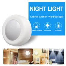 Dimmbare Beleuchtung LED Batterie Puck Lichter mit Fernbedienung Touch Sensor Unter Schrank Lichter für Küche Kleiderschrank Lampe