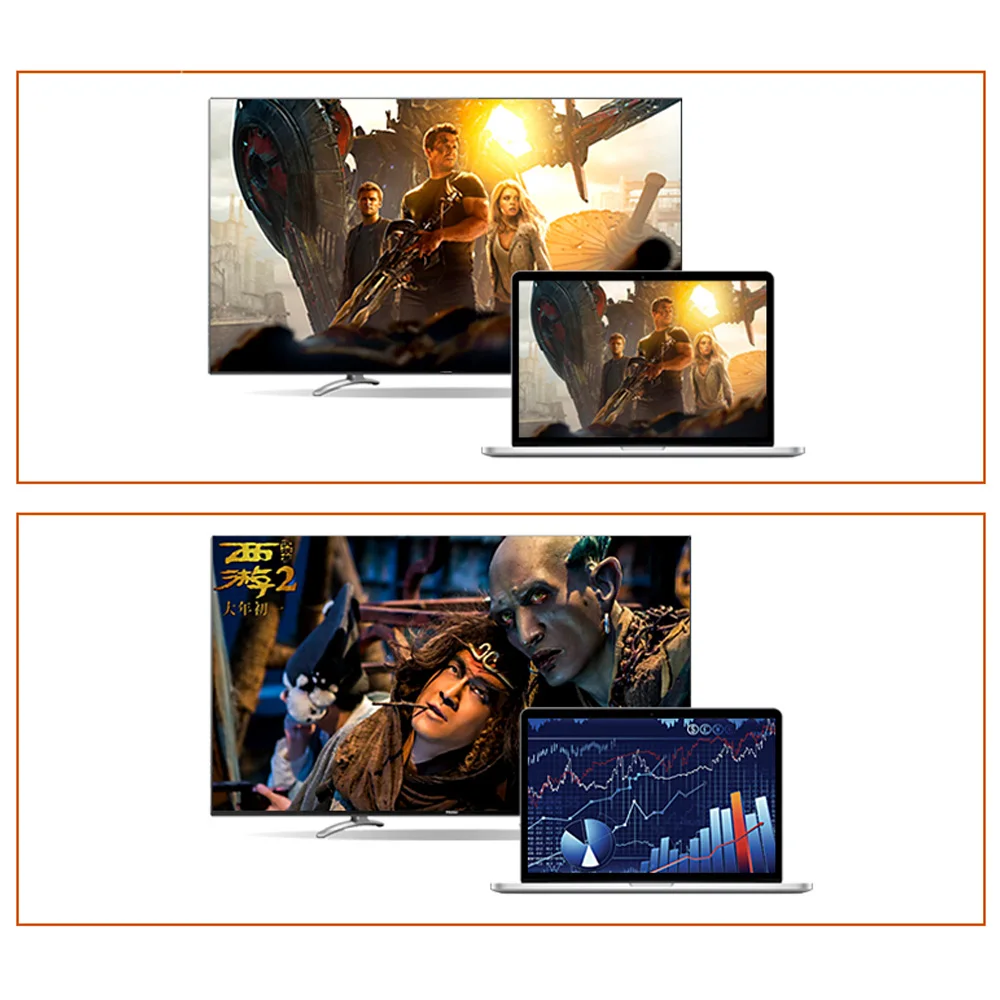 MOWU hdmi-vga кабель 1080P конвертер высокого разрешения адаптер папа-папа HDMI2VGA с аудио питание 1,5 м 2 м 3 м 5 м