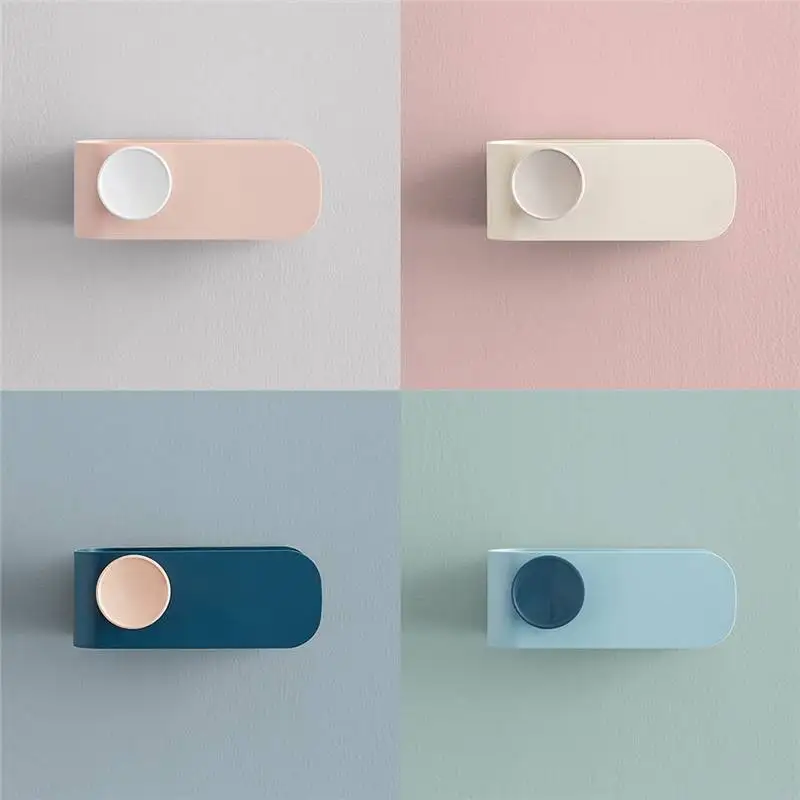 MIJOY Multifunction Shelf Hair Dryer Rack Comb Holder Bathroom Storage Organizer Self-adhesive Wall Mounted Stand from Youpin