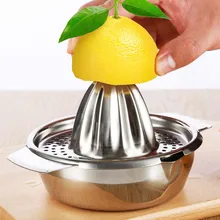 Нержавеющая сталь домашняя соковыжималка для цитрусовых сота фильтрации Вертикальная ручная соковыжималка для фруктов Лимон соковыжималки с чашей соковыжималка ситечко
