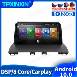 Radio con GPS para coche, reproductor Multimedia con Android 128, 10,0G, 2Din, sin DVD, para Mazda 6, accesorios, ESTÉREO