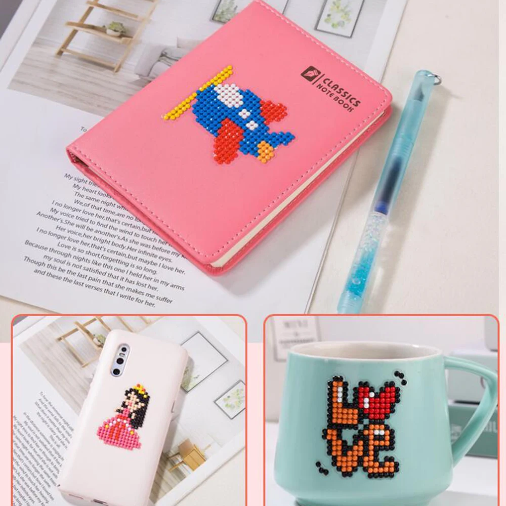 5D DIY мультфильм Единорог Дети Круглый алмазная живопись наклейки Полный дрель алмазная живопись наборы вышивка крестиком пейзаж