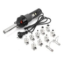 Горячая воздушная пушка, Портативная паяльная станция BGA, Нагнетатель горячего воздуха, 220 В, ручная Тепловая пушка со сварочным паяльником, инструменты для ремонта