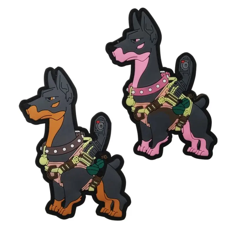 Dog Tactical Patch Magic Stickers Badge Decoration Arts Crafts Sewing Accessories