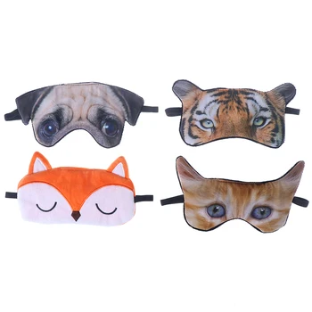 

Cotton 3D Stereo Animal Sleep Eye Mask Sleeping Mask Eye Cover Band Sleep Aid