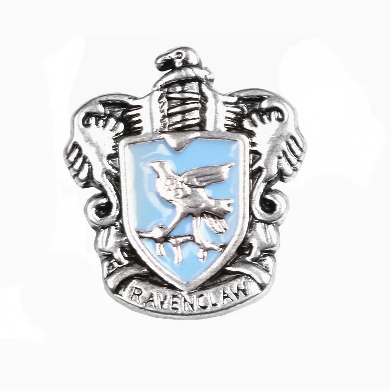 Драко Малфой, семейная герольдия, брошь на булавке, Поттер, Хогвартс, четыре эмалевые значка колледжа, булавки для классических фанатов фильмов, рождественские подарки - Окраска металла: X74-4
