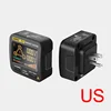 Digital Socket Tester  Smart LCD Outlet checker NCV Test Voltage Detector EU US UK Plug Ground Zero Line RCD Check 6