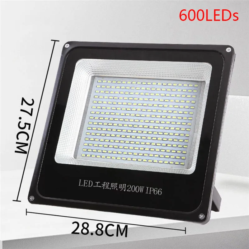 200W 1 шт. 220V Светодиодный прожектор светильник 30 Вт 200W 400W 600W 1000W 1500WReflector Светодиодный прожектор светильник Водонепроницаемый IP66 Точечный светильник наружное настенное освещение - Испускаемый цвет: 200W