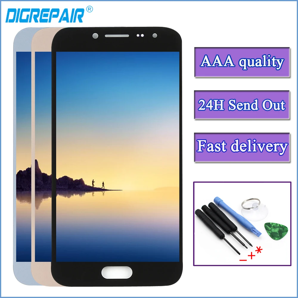 

J250 display For Samsung Galaxy J2 Pro 2018 J250 SM-J250F/DS LCD Display Touch Screen Digitizer Full Assembly Replacements Parts