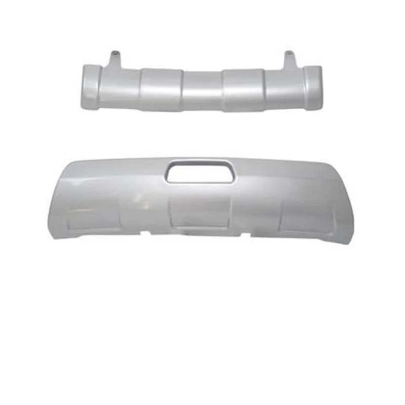 

Car-covers ABS Front + Rear Bumper Protector Guard Skid Plate 2PCS For Nissan Qashqai J10 2007-2015 20017 to 2015 Car styling