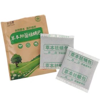 

10 Bags Mite Killer Natural Herbal Antibacterial Except Bag Women Baby Bed Bugs Cleaner Insecticide Wormwood Locust Paste