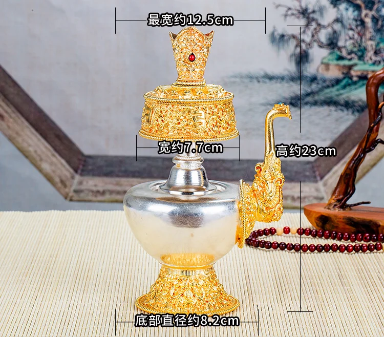 Непальский Wenba горшок из чистой меди