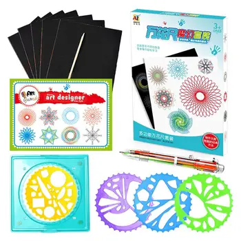 

11pcs Multifunction Drawing Kit Set Kaleidoscope Creative Drawing Tool For Kid Child Girl Gift Educational Toys