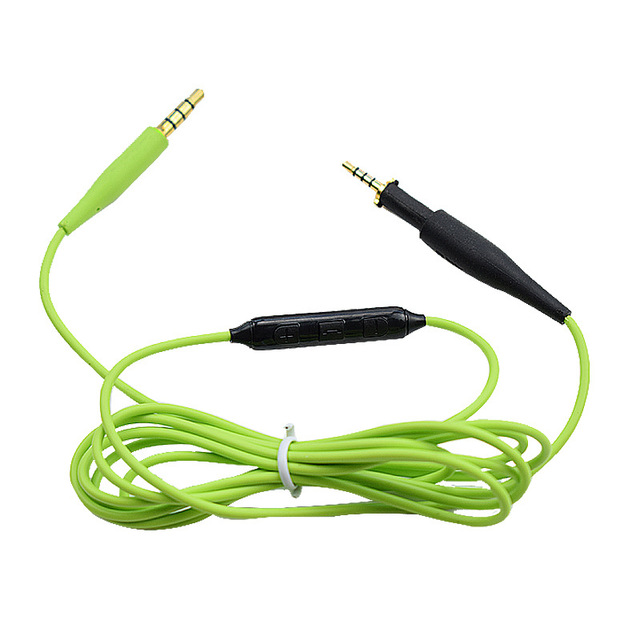 Cable Audio Cord With Mic Volume Control For AKG K430 K450 K451 K452 Q460 K480 JBL J55 a J55i J88 a Headphones