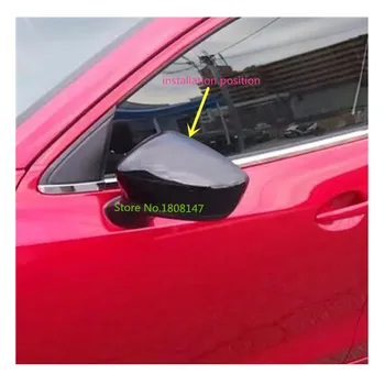 

For Mazda 2 Demio 2015 2016 2017 2018 Car Styling Body Rear View Rearview Side Mirror Cover Trim Frame Lamp Parts Moulding 2pcs