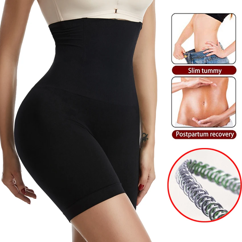 CXZD High Waist Trainer Shaper Tummy Control Panties Hip Butt Lifter Body Shaper Slimming Shapewear Modeling Strap Briefs Panty 2