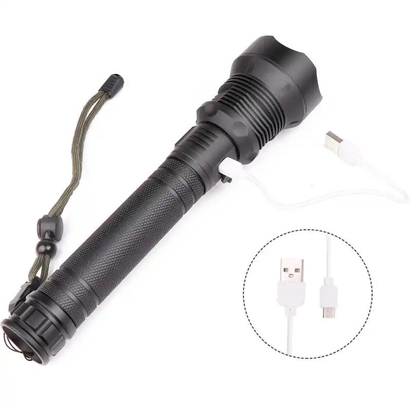 120000 Lumens XHP70.2 Most Powerful LED Flashlight USB Zoom Tactical Torch US 