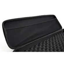 Ящик для инструментов EVA сумка для рыбалки практичные аксессуары держатель штанги противоударный черный портативный для хранения и переноски жесткий пакет на открытом воздухе прочный