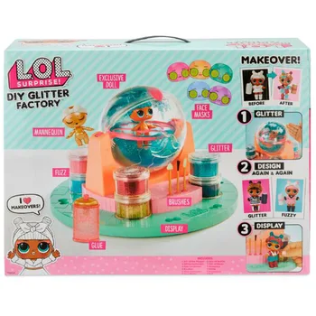 

LOLs dolls Original lol surprise dolls lols DIY GLITTER FACTORY lol surprise baby doll Capsule girl toy birthday gifts with box